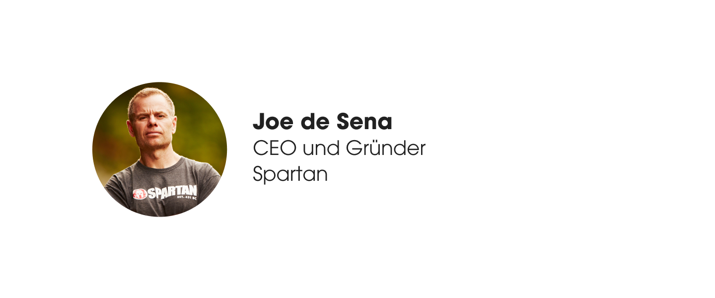 Joe de Sena CEO & Founder of Spartan